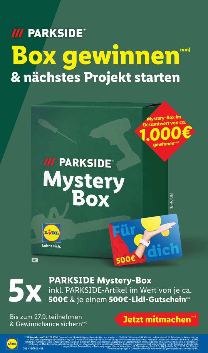 Lidl catalog page 20 — 2026-09-14 to 2026-09-19
