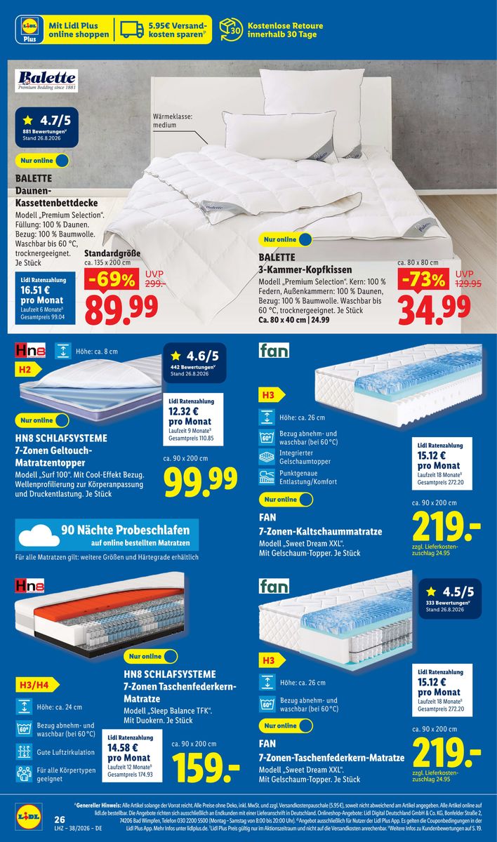 Lidl catalog page 26 — 2026-09-14 to 2026-09-19