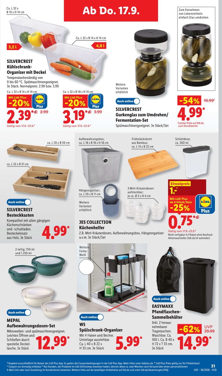 Lidl catalog page 29 — 2026-09-14 to 2026-09-19