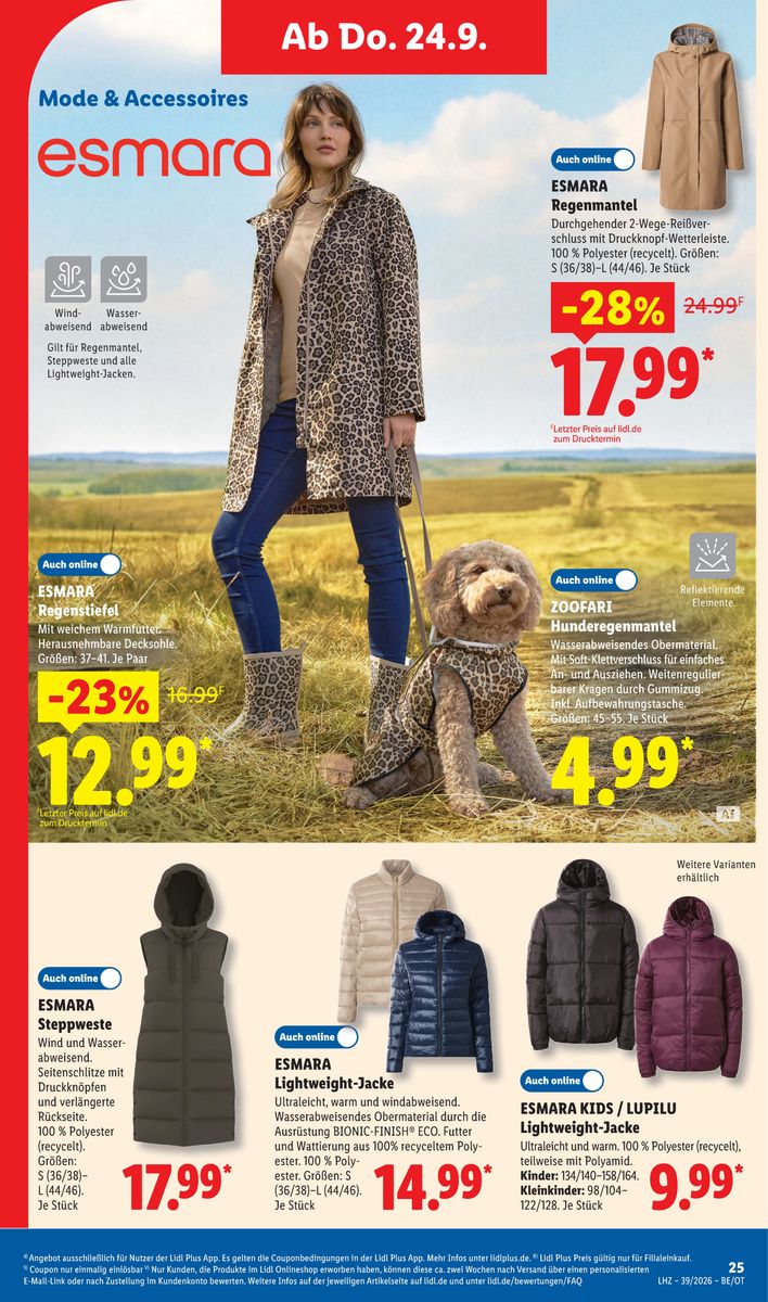 Lidl catalog page 19 — 2026-09-21 to 2026-09-26