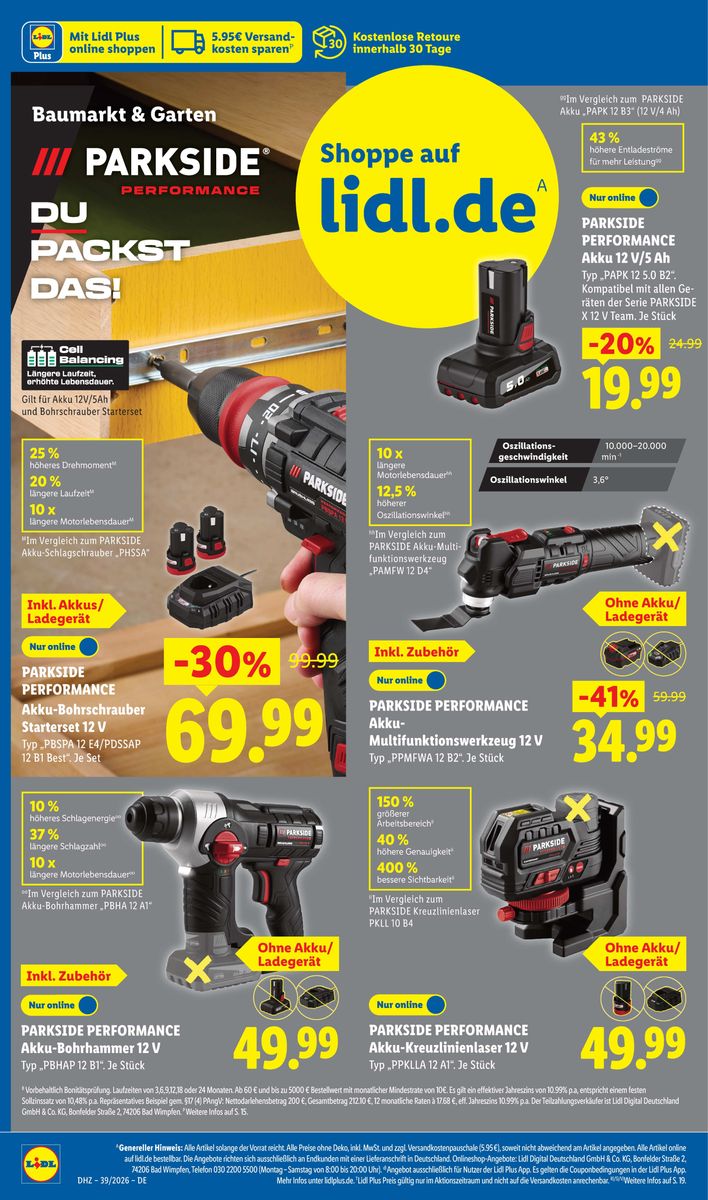 Lidl catalog page 20 — 2026-09-21 to 2026-09-26