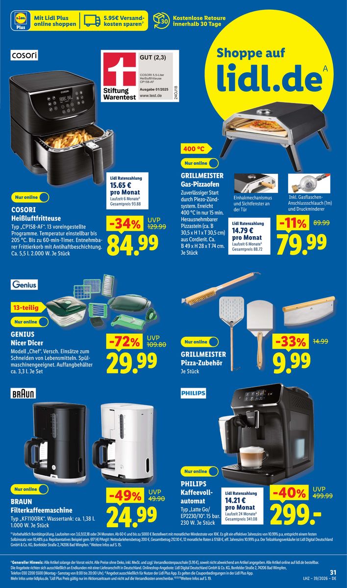 Lidl catalog page 25 — 2026-09-21 to 2026-09-26