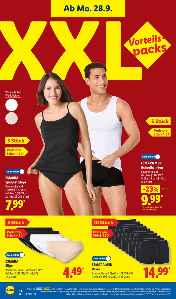 Lidl catalog page 6 — 2026-09-28 to 2026-10-03