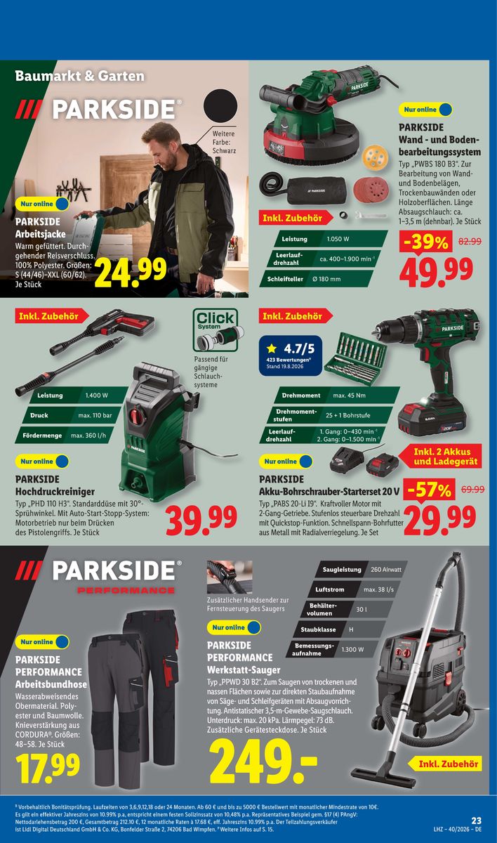Lidl catalog page 15 — 2026-09-28 to 2026-10-03