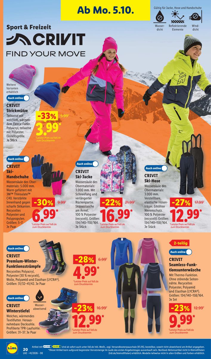 Lidl catalog page 14 — 2026-10-05 to 2026-10-10