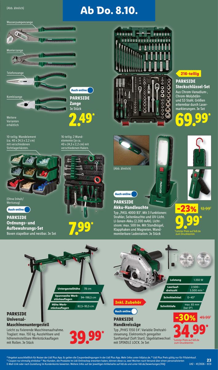 Lidl catalog page 17 — 2026-10-05 to 2026-10-10