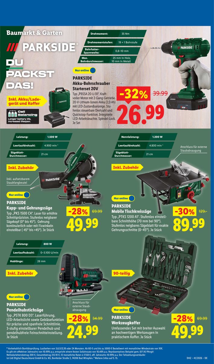 Lidl catalog page 21 — 2026-10-05 to 2026-10-10