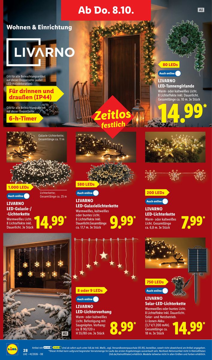 Lidl catalog page 22 — 2026-10-05 to 2026-10-10