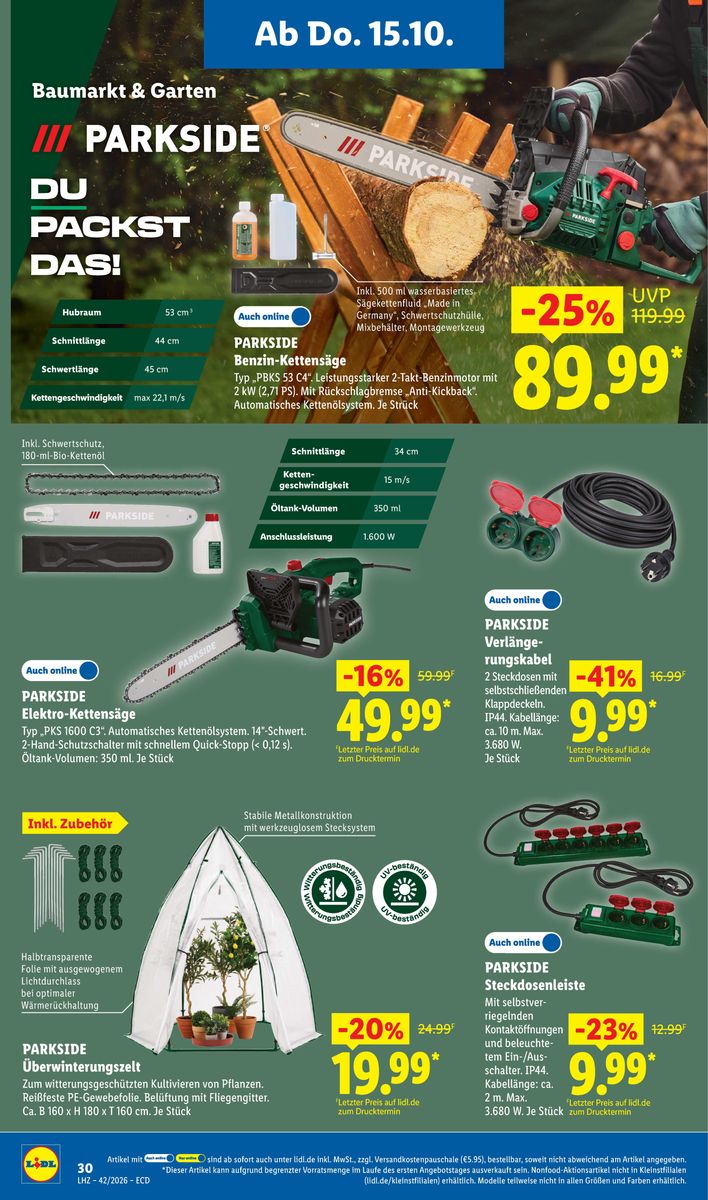 Lidl catalog page 22 — 2026-10-12 to 2026-10-17