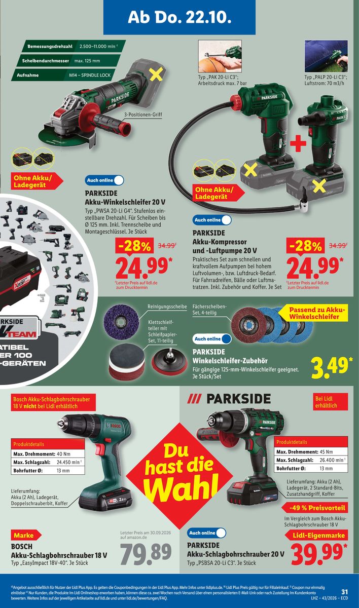 Lidl catalog page 19 — 2026-10-19 to 2026-10-24