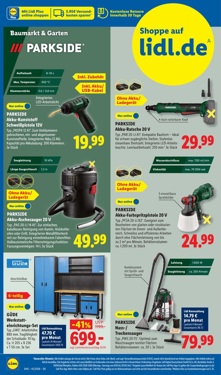 Lidl catalog page 22 — 2026-10-19 to 2026-10-24