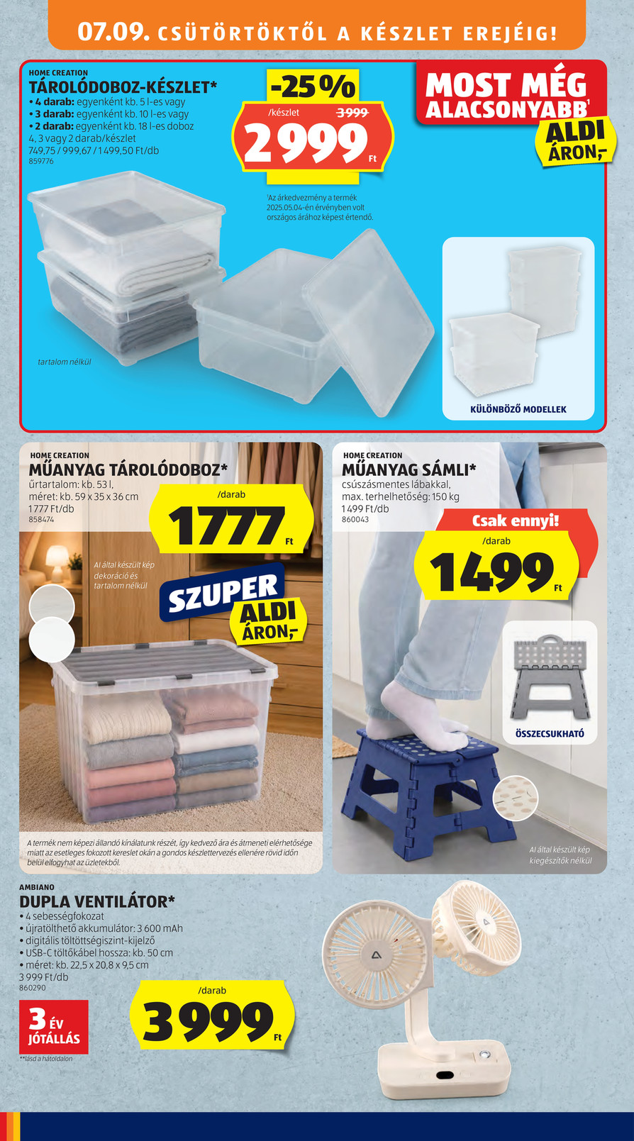 Aldi catalog page 42 — 2026-07-09 to 2026-07-09