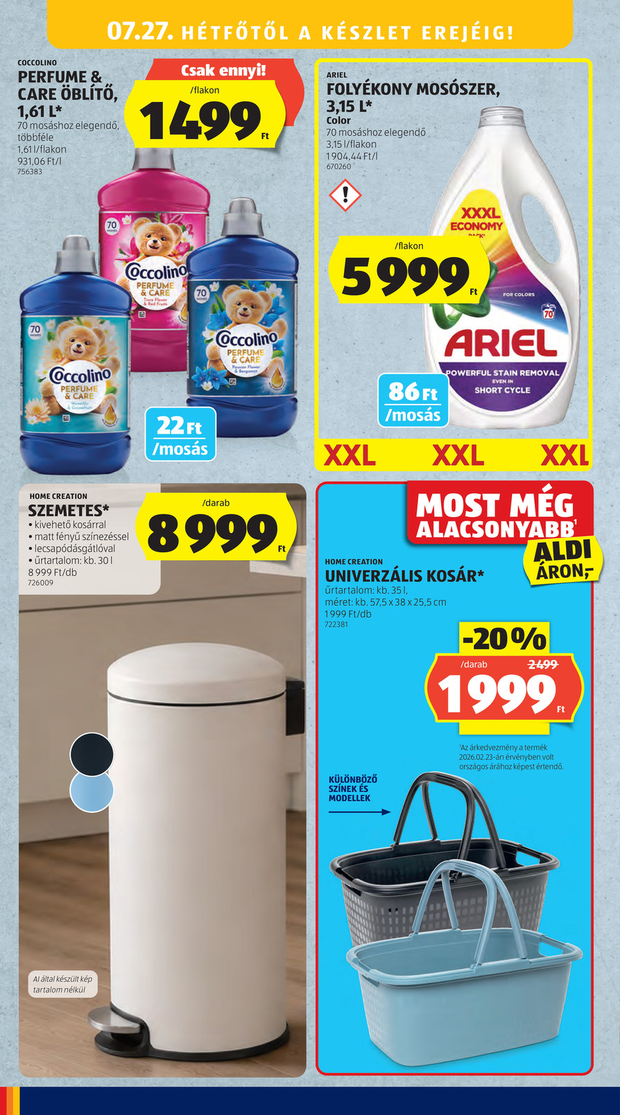 Aldi catalog page 50 — 2026-07-23 to 2026-07-23