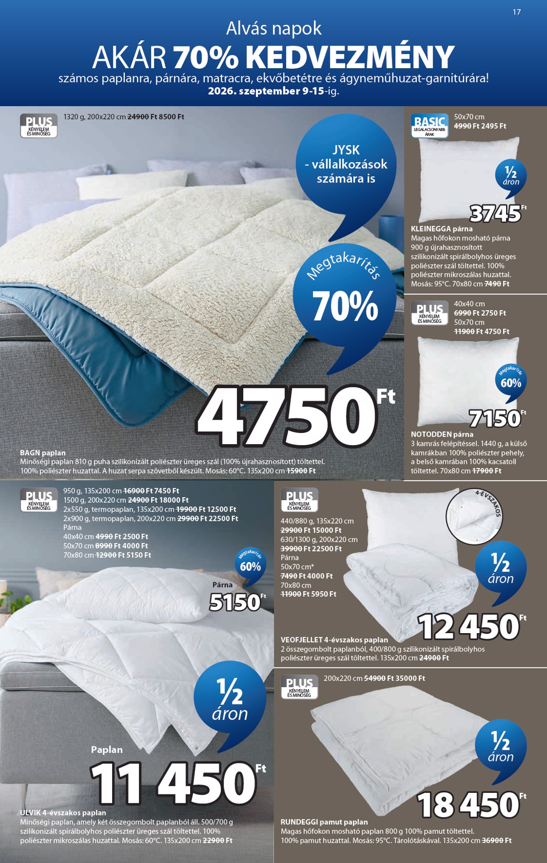 Jysk catalog page 18 — 2026-09-07 to 2026-09-12