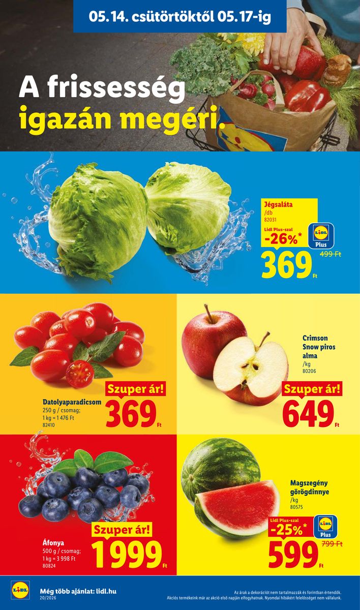 Lidl catalog page 4 — 2026-05-11 to 2026-05-16