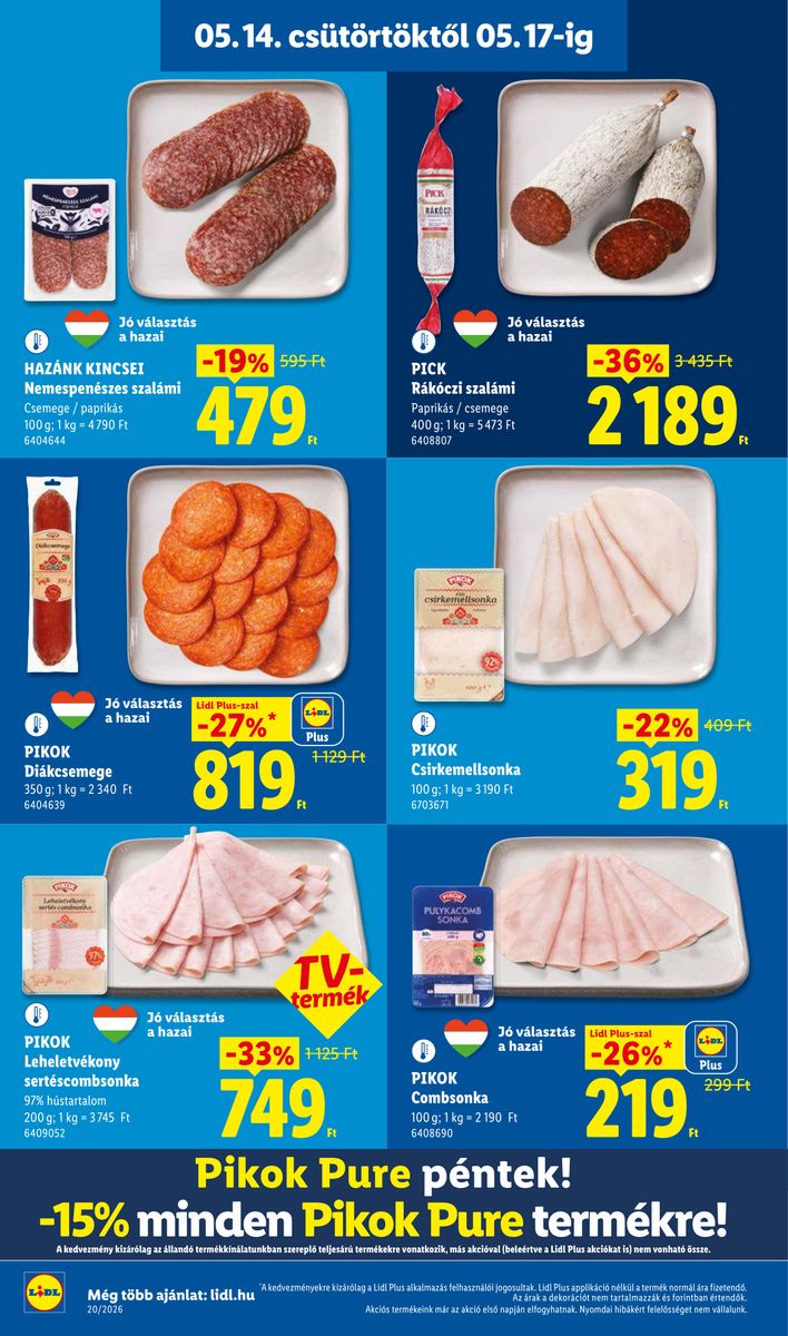 Lidl catalog page 8 — 2026-05-11 to 2026-05-16