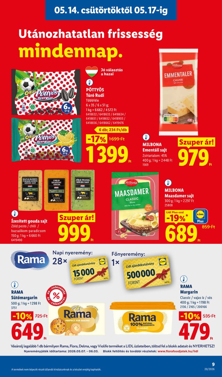 Lidl catalog page 9 — 2026-05-11 to 2026-05-16
