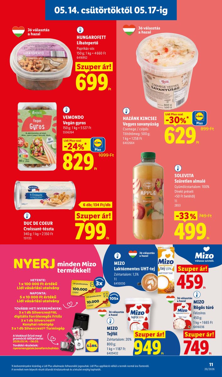 Lidl catalog page 11 — 2026-05-11 to 2026-05-16