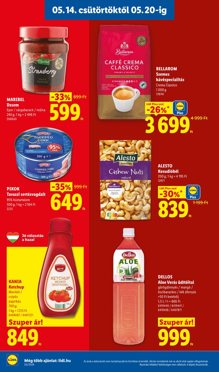 Lidl catalog page 14 — 2026-05-11 to 2026-05-16