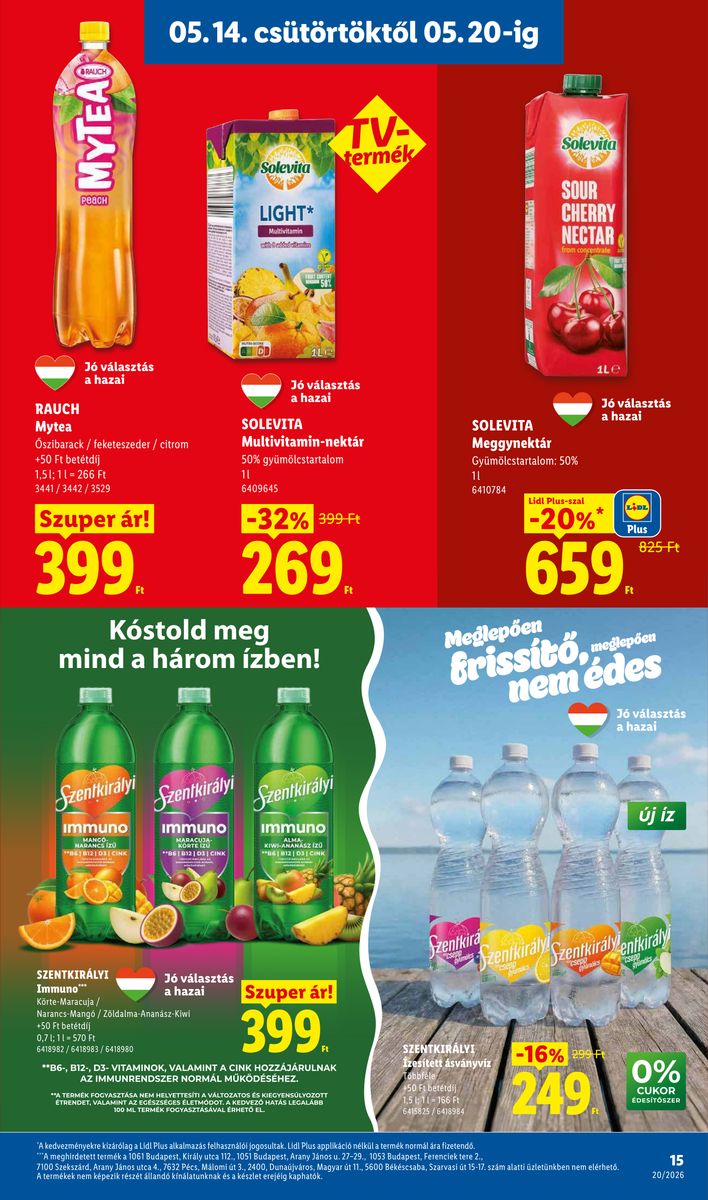 Lidl catalog page 15 — 2026-05-11 to 2026-05-16