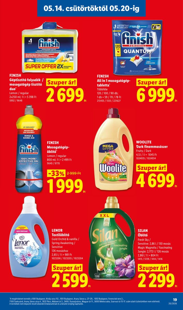 Lidl catalog page 19 — 2026-05-11 to 2026-05-16
