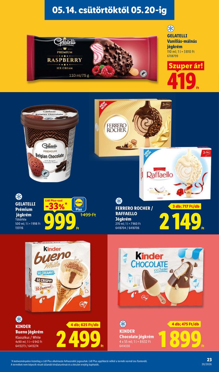 Lidl catalog page 23 — 2026-05-11 to 2026-05-16