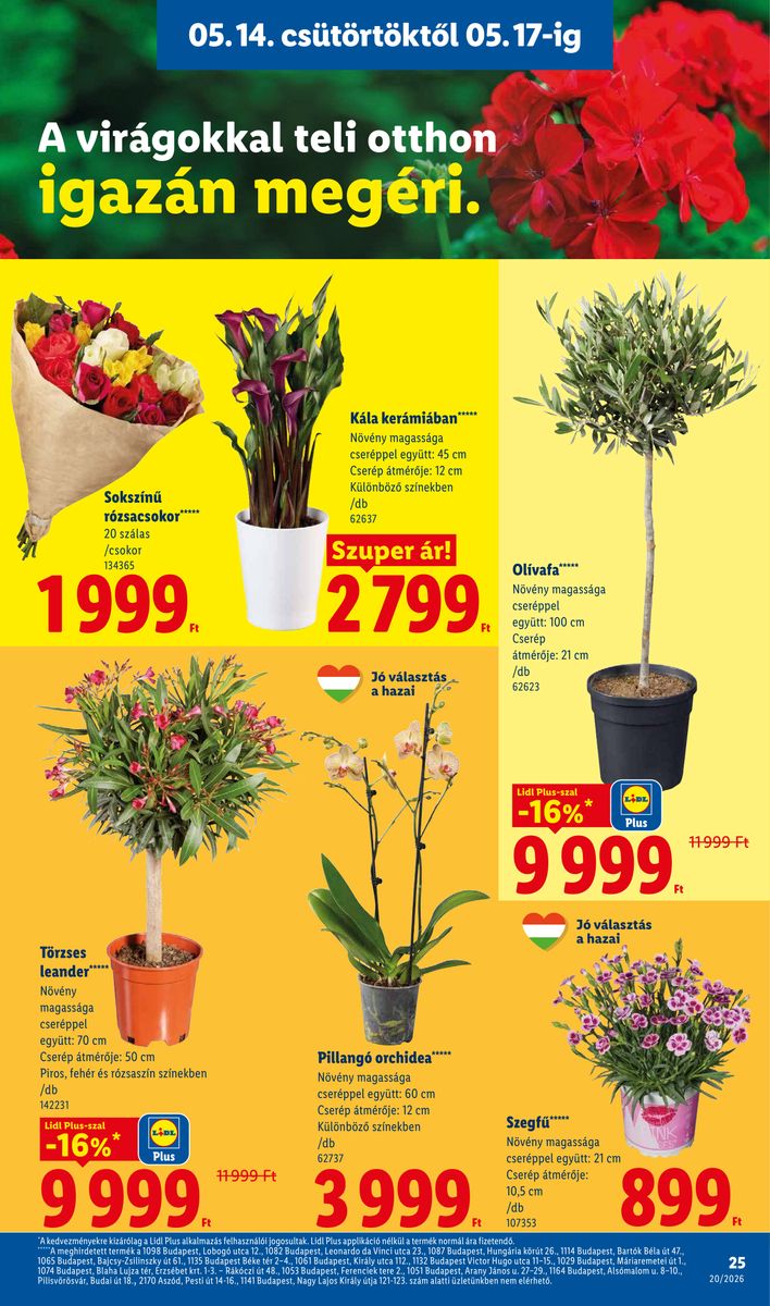 Lidl catalog page 25 — 2026-05-11 to 2026-05-16