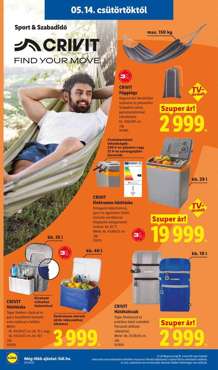 Lidl catalog page 26 — 2026-05-11 to 2026-05-16