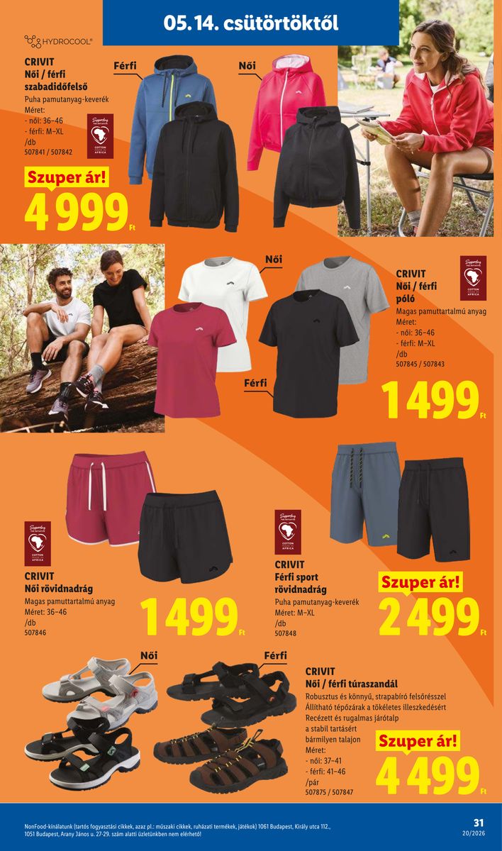 Lidl catalog page 31 — 2026-05-11 to 2026-05-16
