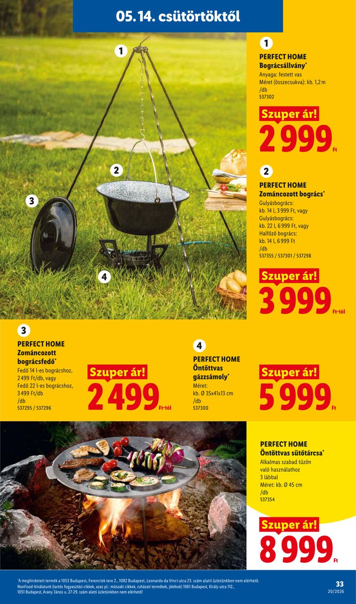 Lidl catalog page 33 — 2026-05-11 to 2026-05-16