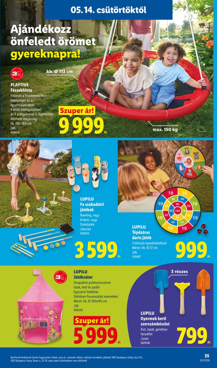 Lidl catalog page 35 — 2026-05-11 to 2026-05-16