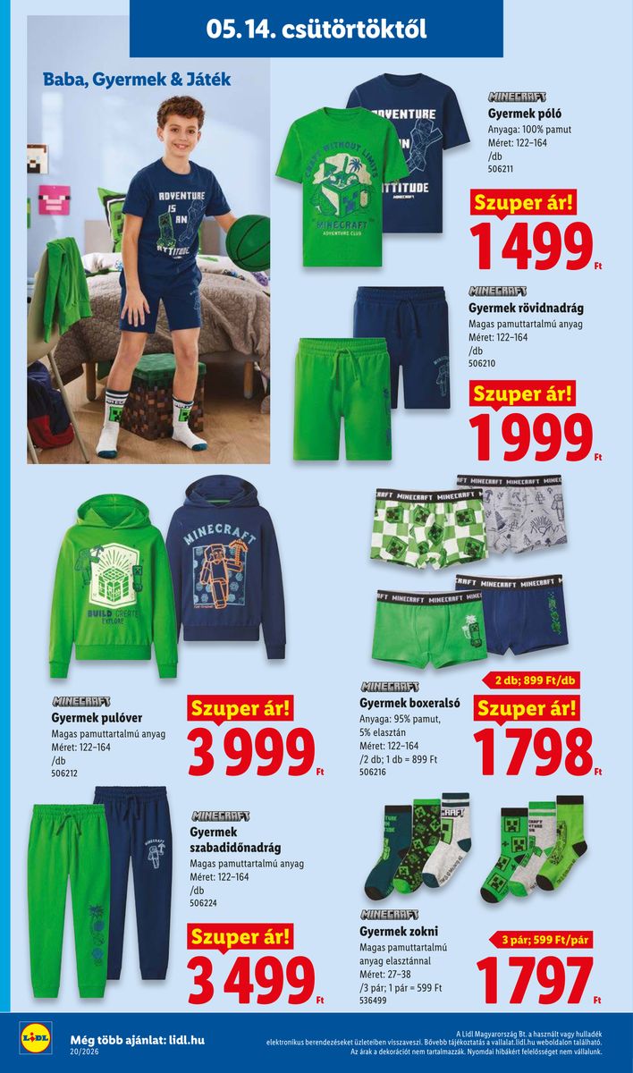 Lidl catalog page 36 — 2026-05-11 to 2026-05-16