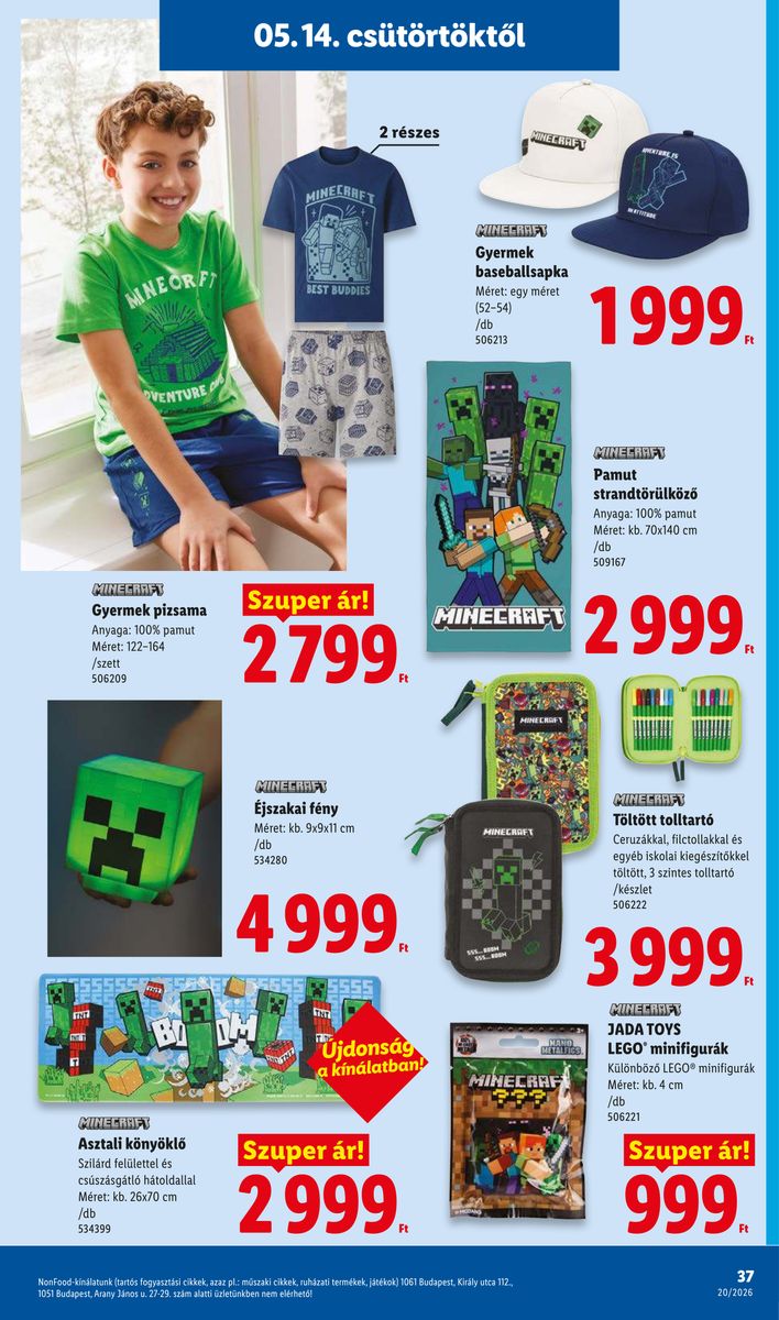 Lidl catalog page 37 — 2026-05-11 to 2026-05-16