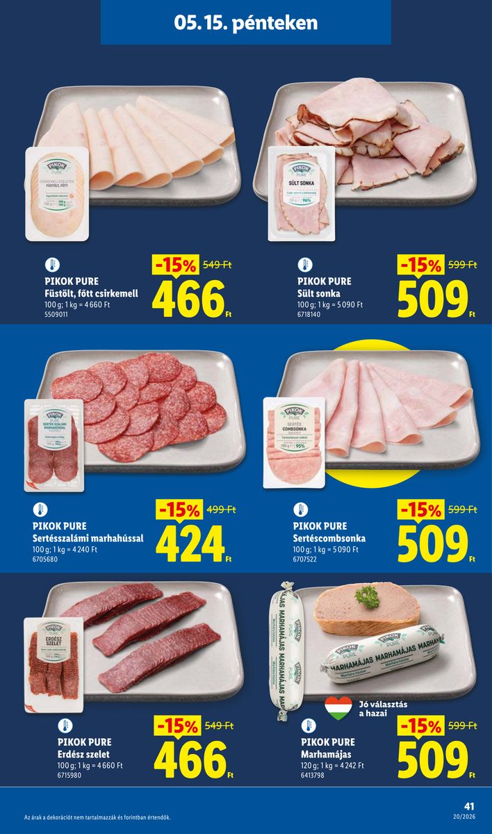 Lidl catalog page 41 — 2026-05-11 to 2026-05-16