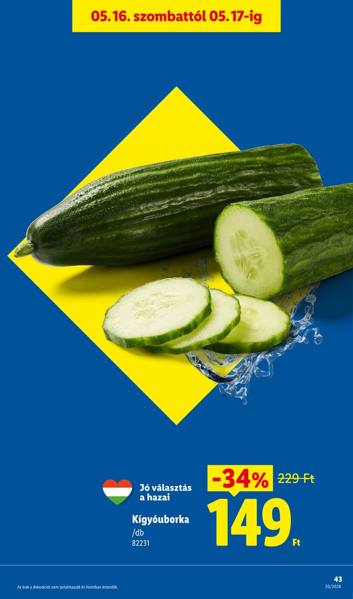 Lidl catalog page 43 — 2026-05-11 to 2026-05-16