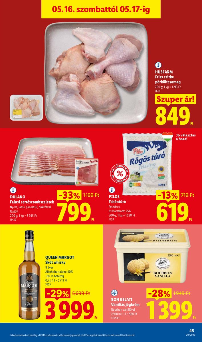 Lidl catalog page 45 — 2026-05-11 to 2026-05-16