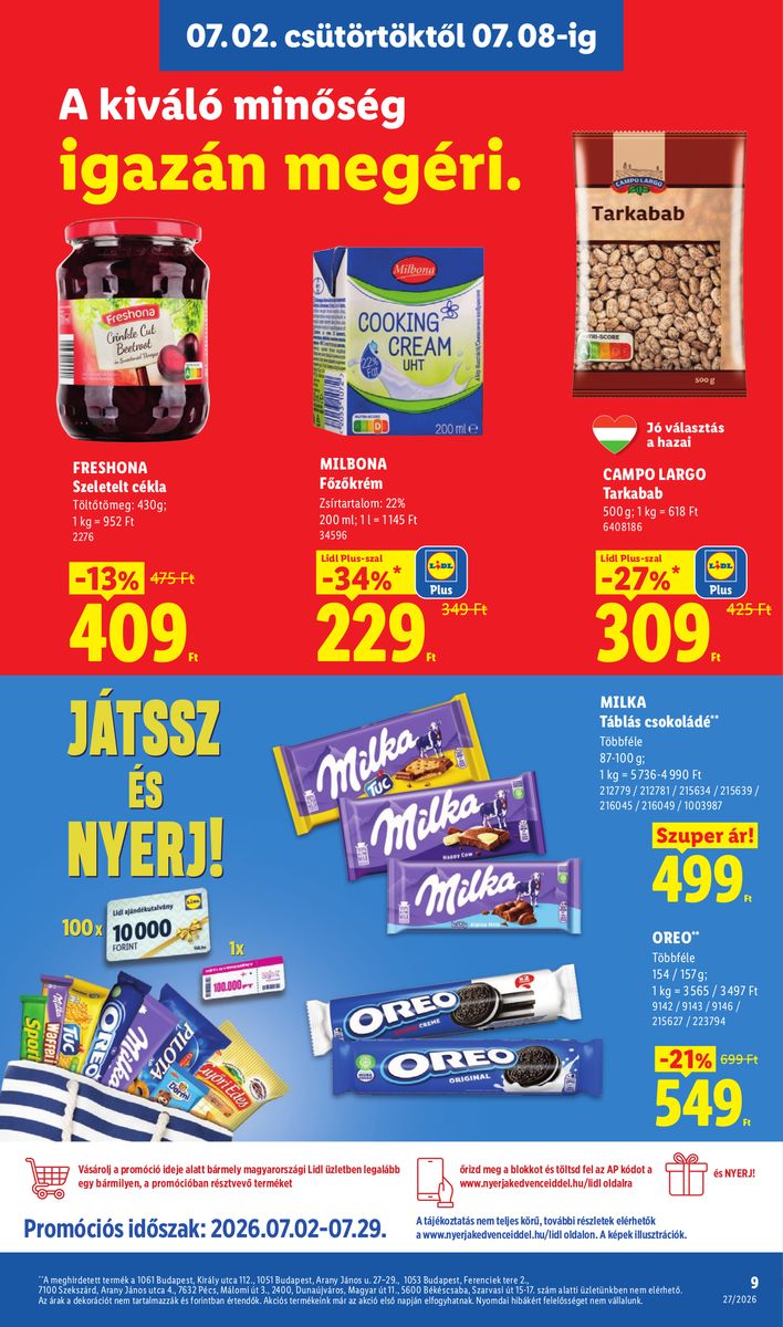 Lidl catalog page 9 — 2026-06-29 to 2026-07-04