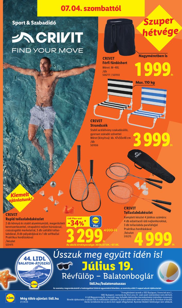 Lidl catalog page 54 — 2026-06-29 to 2026-07-04