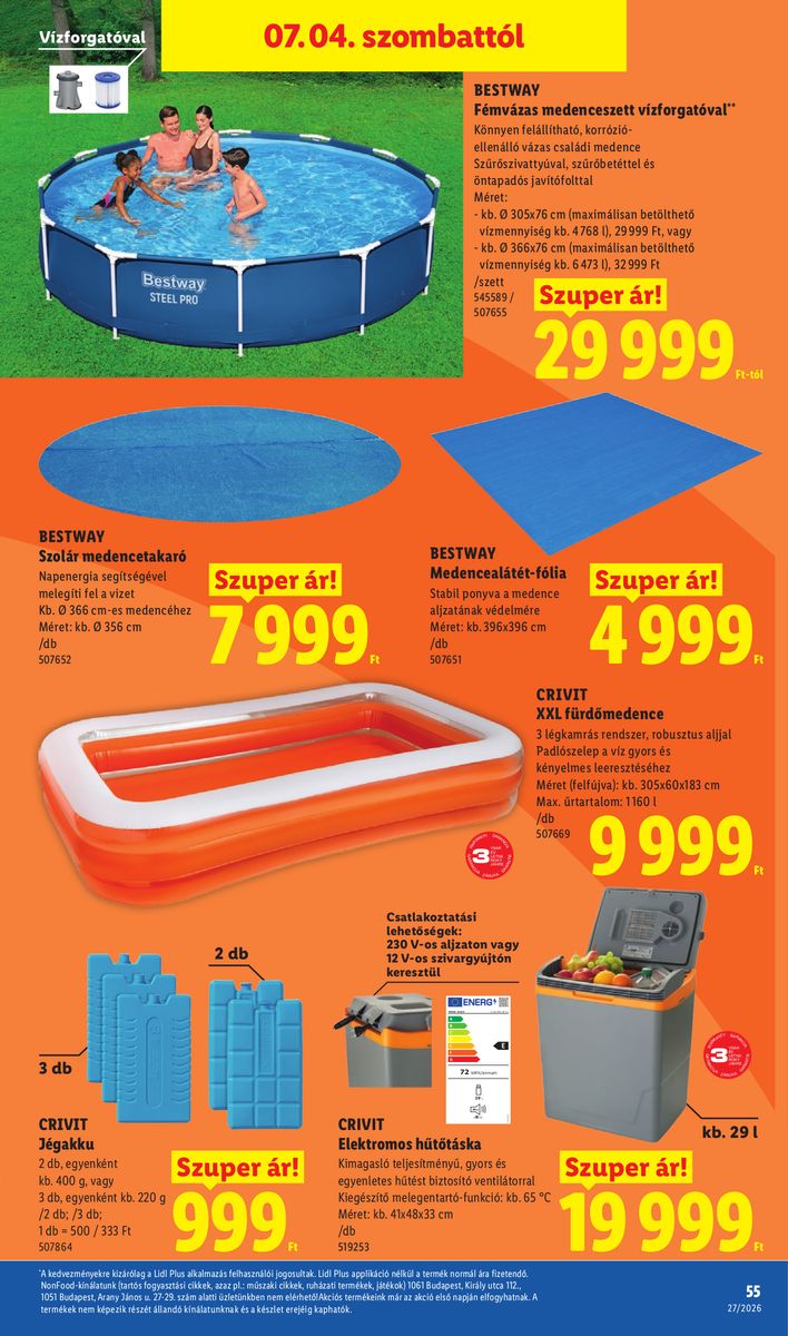 Lidl catalog page 55 — 2026-06-29 to 2026-07-04