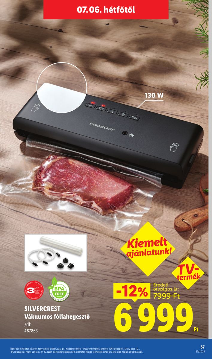 Lidl catalog page 57 — 2026-06-29 to 2026-07-04