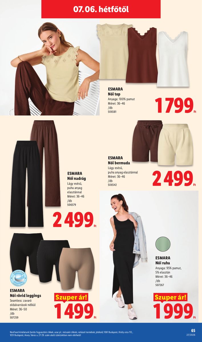 Lidl catalog page 65 — 2026-06-29 to 2026-07-04
