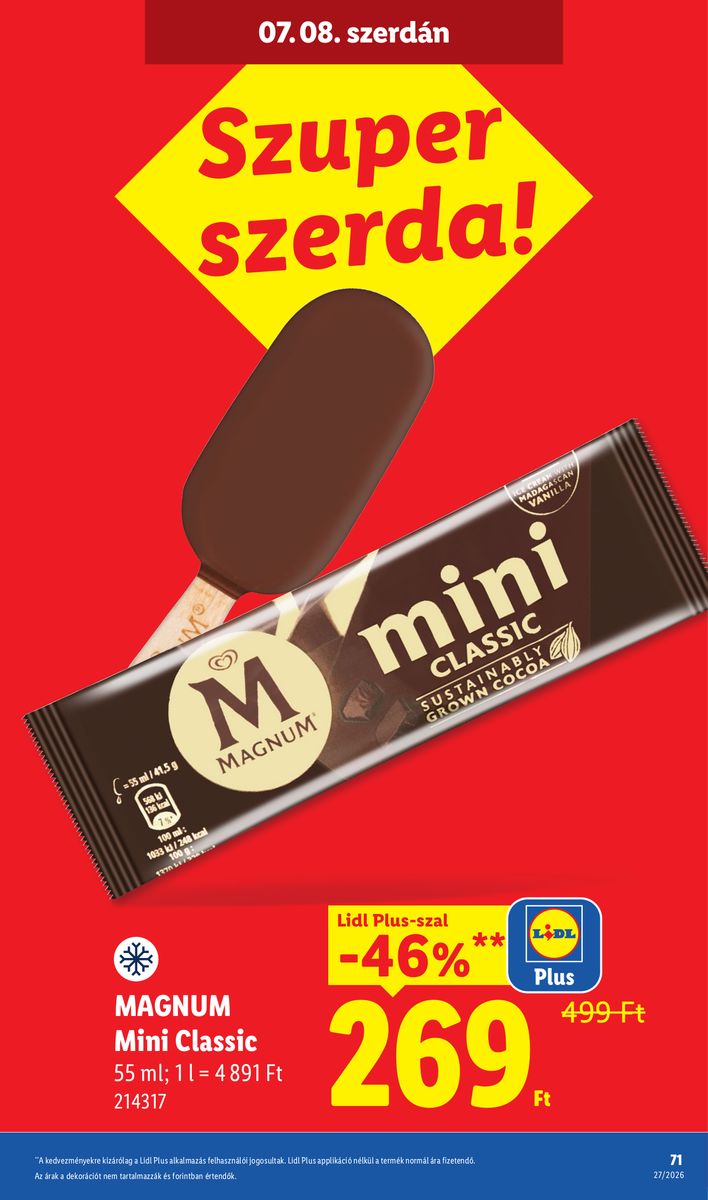 Lidl catalog page 71 — 2026-06-29 to 2026-07-04