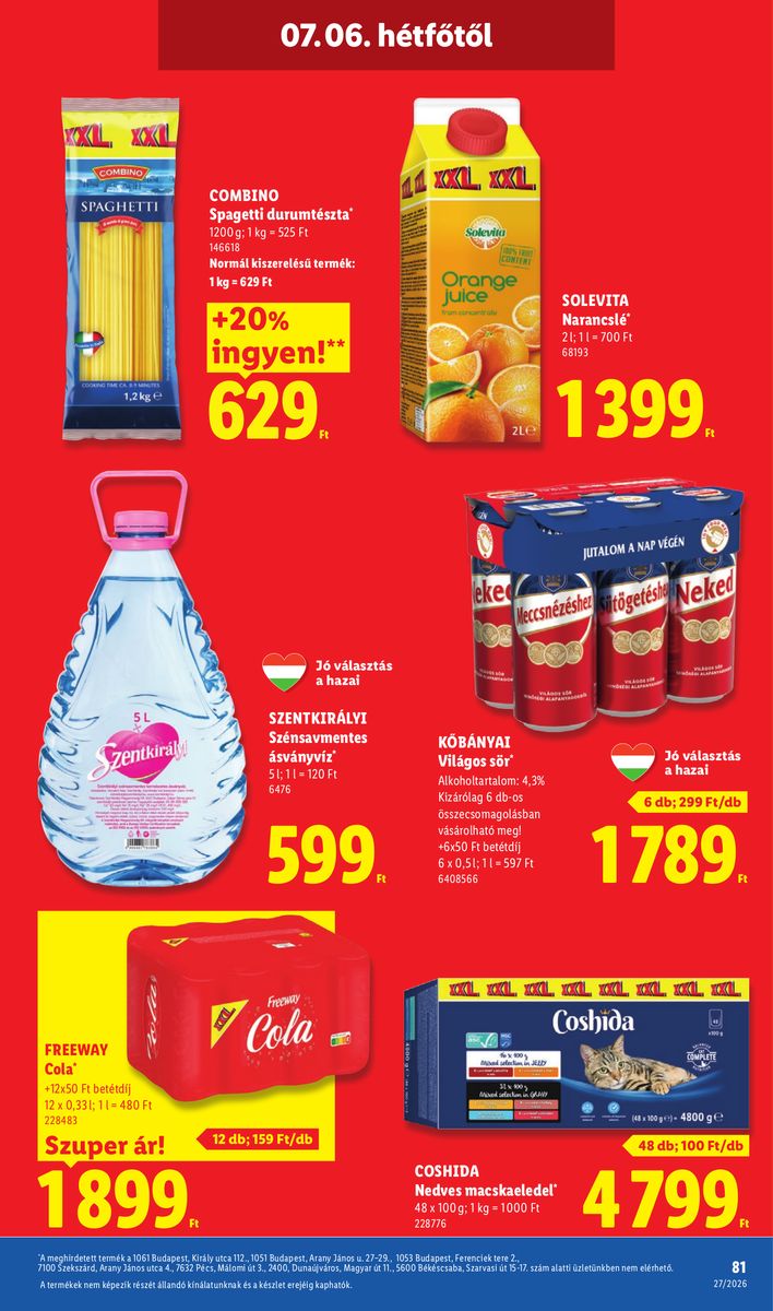 Lidl catalog page 81 — 2026-06-29 to 2026-07-04