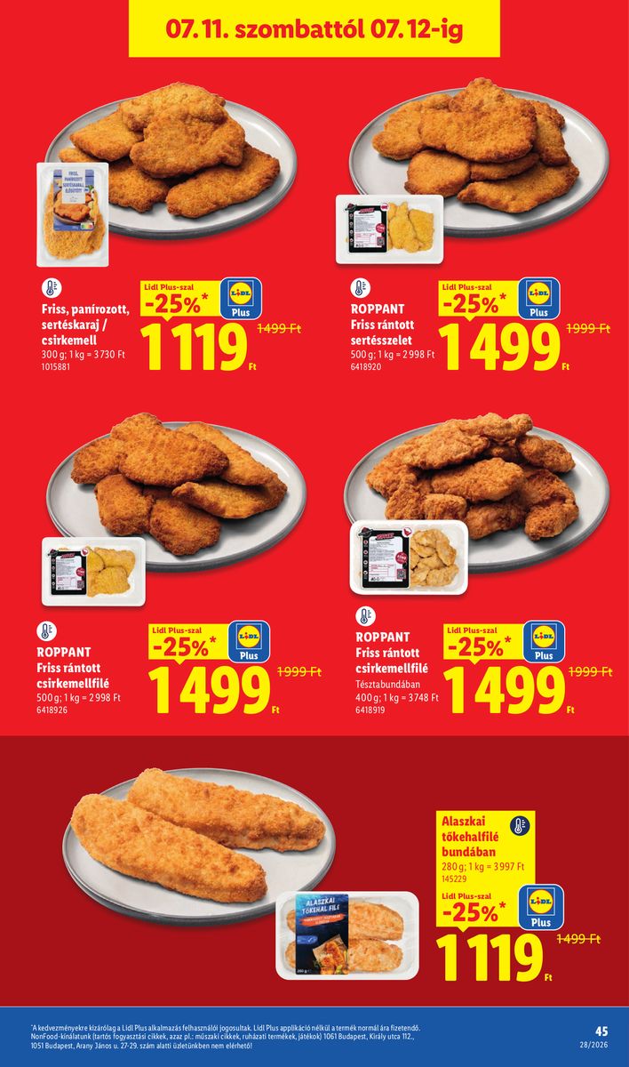 Lidl catalog page 45 — 2026-07-06 to 2026-07-11