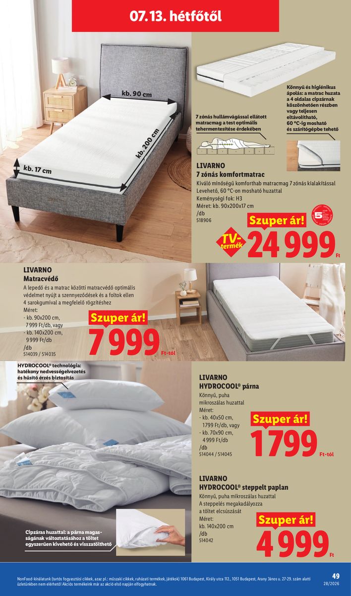 Lidl catalog page 49 — 2026-07-06 to 2026-07-11