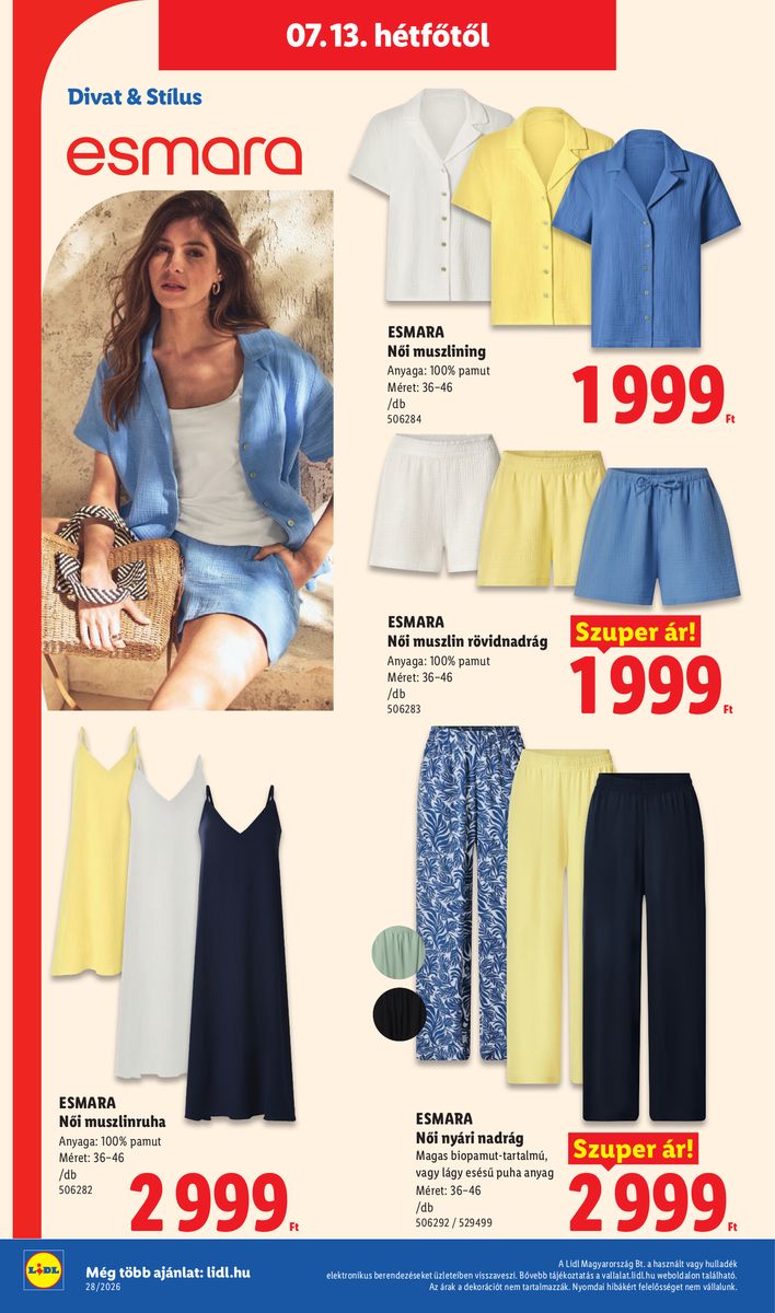 Lidl catalog page 56 — 2026-07-06 to 2026-07-11