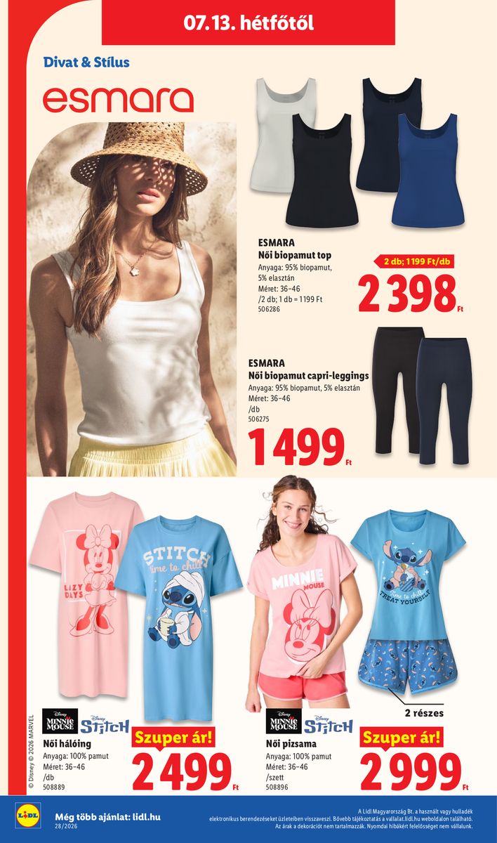 Lidl catalog page 58 — 2026-07-06 to 2026-07-11