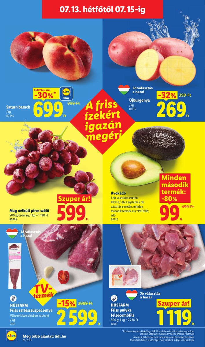 Lidl catalog page 62 — 2026-07-06 to 2026-07-11