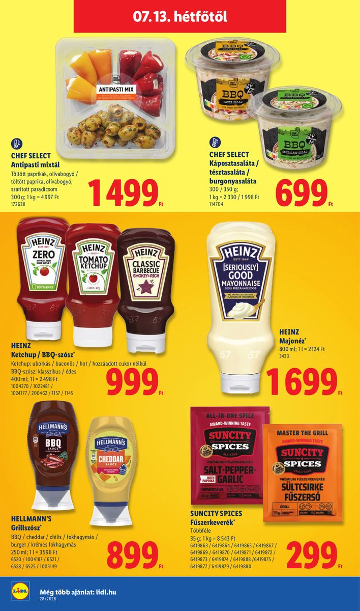 Lidl catalog page 72 — 2026-07-06 to 2026-07-11