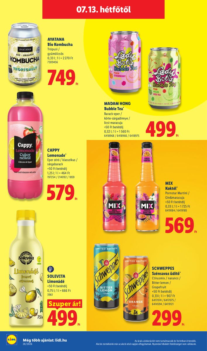 Lidl catalog page 74 — 2026-07-06 to 2026-07-11